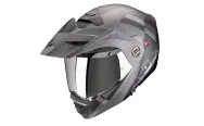 Мотошлем SCORPION EXO ADX-2 GALANE, черный /серебряный, матовый XL