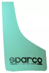 Брызговики универсальные с надписью SPARCO малые SPR-80744-Б /белые/ (4шт) 