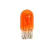 Лампа накаливания PROsvet 12V W21/5W Т20/5 W3X16Q б/ц amber 2-х конт. оранж. (уп. 10шт)