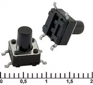 Кнопка тактовая IT-1102WC(6х6х8)
