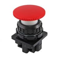 Выключатель кнопочный КЕ021-У2 исп. 2 гриб без фиксации красный 1з+1р 10А 660В IP40