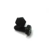 Болт М10*25 пр.12,9 полная резьба DIN 933 черный (17531)