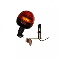 Маячек проблесковый LED-03L-7 светодиодный на штангу с L-образным кронштейном (12-24V, оранжевый)