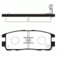 Колодки тормозные SANGSIN BRAKE SP2089 дисковые