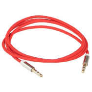 RCA-кабель Aura RCA-J10R красный миниджек 3,5*3,5 mm,1 м