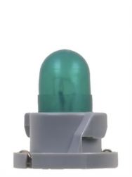 Лампа накаливания дополнительного освещения Koito E1581 14V 80mA T4,8 пластик, цоколь (зеленый)