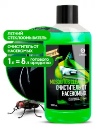 Стеклоомыватель летний GRASS "Mosquitos Cleaner" (концентрат) 1л 110103