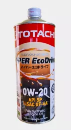 Масло моторное синтетическое TOTACHI HYPER Ecodrive Fully Synthetic SP/RC/GF-6A 0W-20 1л