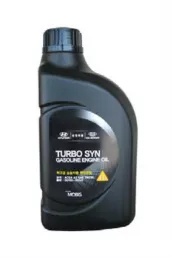 Масло моторное синтетическое HYUNDAI /Kia Turbo SYN Gasoline SM/CF-4 5W-30 1л
