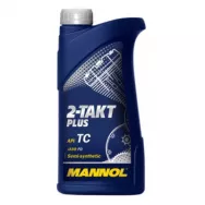 MANNOL Масло моторное полусинтетическое 2-Takt PLUS 1л 