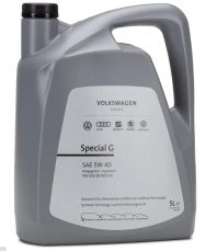 Масло моторное синтетическое Vag Special G 5W40 GS55502M4EUR VW502.00 505.00 505.01 (5л)