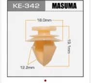 Клипса крепежная Masuma KE342