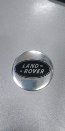 Стикер LAND ROVER  D-56 алюминиевый с юбкой (на двухстороннем скотче) 