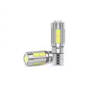 Лампа светодиодная 12V T10-5630-10L белая (уп. 50шт)