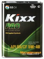 Масло моторное 5W40 Kixx L210244TE1 (4л)