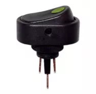 Тумблер ASW-20D-2A 12V 30A ON-OFF зеленый
