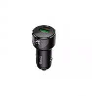 Адаптер HOCO Z42 USB+Type-C (быстрая зарядка) черный