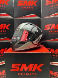 Мотошлем интеграл SMK STELLAR FARO, серый/черный матовый (XL)