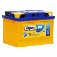Аккумулятор AKOM- 6CT-60 VL (о.п.) низкий