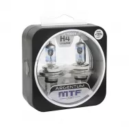 Лампы галогенные MTF ARGENTUM H4 12V 60/55W +130% (компл. 2шт)