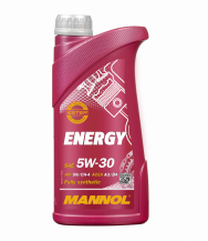 Масло моторное синтетическое MANNOL Energy SAE 5W30 API SN/CH-4 А3/В4 1л