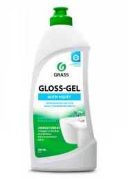 Чистящее средство для ванных комнат GRASS 221500 "GLOSS GEL" (0,5кг) 