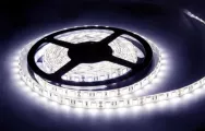 Лента светодиодная ПРО 14.4Вт/м smd5050 60led/m IP20 1100lm/m 24Вольт, (5м) Apeyron, холодный белый