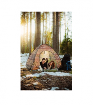 Палатка автомат летняя, 250*250см, h-170см, с дном, москитная сетка, цвет лес