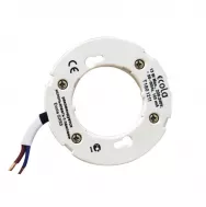 Патрон GX53 с проводами 2*10см, белый, ECOLA BASE