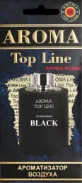 Ароматизатор картонный TOP LINE №u004 Bvlgari BLACK