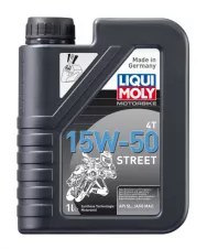 Liqui Moly Масло моторное НС-синтетическое Motorbike 4T Street 15W-50 1л