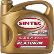 Масло моторное синтетическое SINTEC PLATINUM 7000  SAE 5W30 ACEA A5/B5 4л (1*4шт)