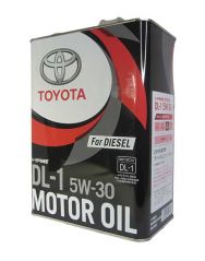 Масло моторное синтетическое TOYOTA Diesel Oil DL-1 5W30 4л