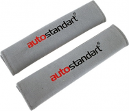 Накладки на ремень безопасности AutoStandart 103031 (2шт) /серый/