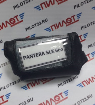 Чехол брелока автосигнализации "кобура" PANTERA SLK-600/620/650/675RS/868 (черная кожа) 