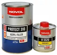 Комплект NOVOL грунт 37111 PROTECT 310 HS 4+1 акриловый 1л + отвердитель 0,25л /серый/