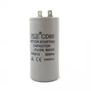 Конденсатор CD60 400µF/300VAC (±5%) Пусковой - 50Hz.