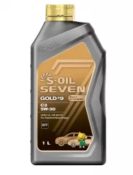 Масло моторное синтетическое S-OIL 7 GOLD 9 C3 SN/CF 5W-30 (1л)