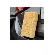 Губка для мойки авто пористая 15*10*8см с веревкой 