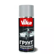 Грунт VIKA акриловый белый аэрозоль (520мл)