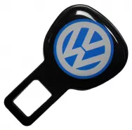 Заглушка для ремня безопасности /метал./ с логотипом VOLKSWAGEN (1шт)