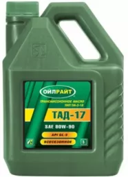 Масло трансмиссионное OIL RIGHT ТАД-17 3л