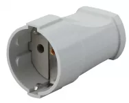 Штепсельное гнездо с 3/К белое 16А Rx2-W ЭРА
