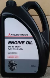 Масло моторное синтетическое MITSUBISHI SN/CF 5W40 MZ320362 (4л)