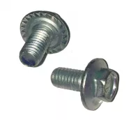 Болт М6*12с зубчатым буртиком (10317)