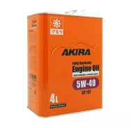 Масло моторное синтетическое AKIRA ENGINE OIL FS 5W40 SP/CF (ж/б, 4л)