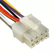 Межплатный кабель: MF-2x4F wire 0,3m AWG20