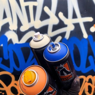 Кpаска для граффити ARTON аэрозоль 400мл A203 Pastel Orange