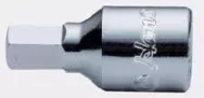 Переходник HANS 4016M08 1/2"6-гр 8мм