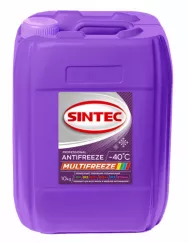 Антифриз фиолетовый SINTEC Multifreeze -40 10л